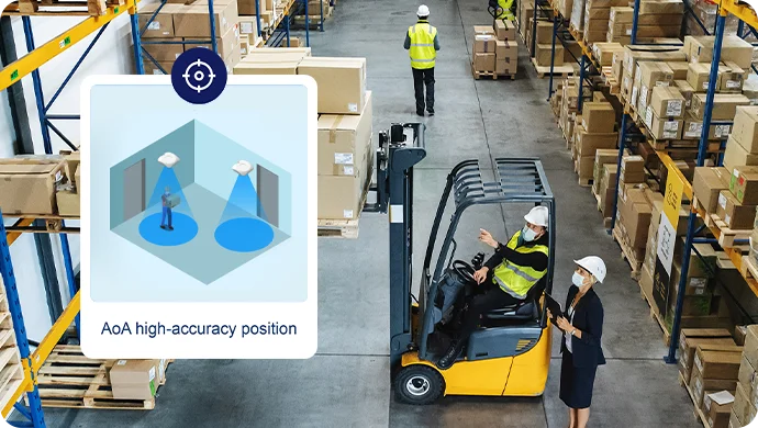 forklift management in warehouse